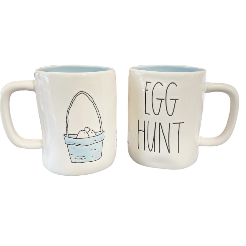 NEW Rae Dunn EGG HUNT Double Sided Mug 🥚🐣🥚